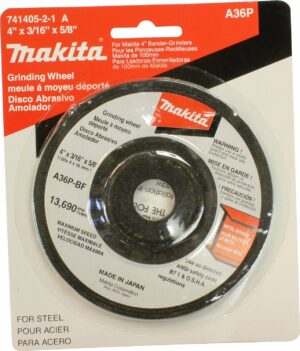 Makita 4-Inch 36 Grit Grinding Wheel 741405-2-1 - Image 2