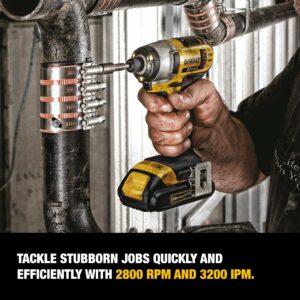 DEWALT 20V MAX Impact Driver Kit, 1/4-Inch, Battery and Charger Included (DCF885C1) - Image 4