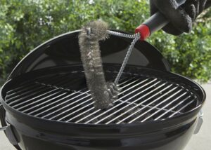 Weber 12" Three-Sided Grill Brush 6277 - Image 3
