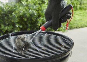 Weber 12" Three-Sided Grill Brush 6277 - Image 5