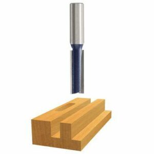 BOSCH 85224M 5/16 In. x 1 In. Carbide Tipped 2-Flute Straight Bit