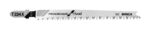 Bosch 4-1/2 in. High Carbon Steel T-Shank Jig Saw Blade 12 TPI 3 pk T234X3