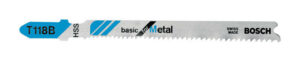 Bosch 3-5/8 in. High Carbon Steel T-Shank Jig Saw Blade 14 TPI 5 pk T118B