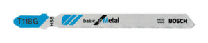 Bosch 3-5/8 in. High Carbon Steel T-Shank Jig Saw Blade 36 TPI 5 pk T118G