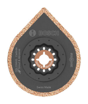 Bosch Starlock 2-1/2 in. X 4 in. L Carbide Grout Removal Blade OSL234HG