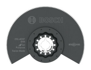 BOSCH Starlock Oscillating Multi Tool Bi-Metal Segmented Saw Blade, 4" OSL400F