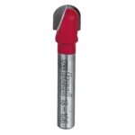 Freud 3/8 in. D X 3/16 in. X 1-13/16 in. L Carbide Round Nose Router Bit