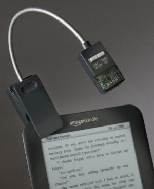 LIGHT IT! Fulcrum 20022-104 Multiflex EcoReader Book Light Plus w/Timer Charcoal - Image 2