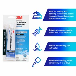 3M 5200 Auto/Marine Sealant 3 oz - Image 3
