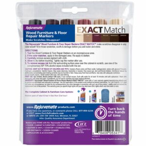 Rejuvenate Assorted Medium Tip Wood and Furniture Repair Markers 6 pk - Image 2