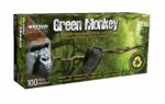 Watson Gloves Green Monkey Nitrile Textured Green Disposable Gloves 100pk Medium