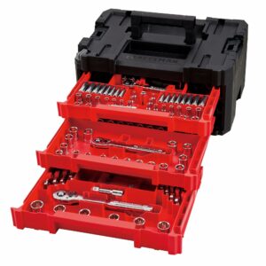 CRAFTSMAN Versastack Mechanics Tool Set 1/4 in 3/8 in & 1/2 in Drive 230 Piece - Image 5