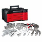 CRAFTSMAN Versastack Mechanics Tool Set 1/4 in 3/8 in & 1/2 in Drive 230 Piece
