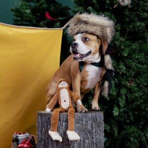 Bark Multicolored Plush Hairy Henderson Dog Toy - Image 2