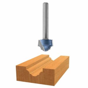 Bosch 7/16" x 1/2" Carbide Tipped Classical Groove Bit 85227M