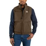 Carhartt Super Dux™ Relaxed Fit Sherpa-Lined Vest – 104999 – Coffee