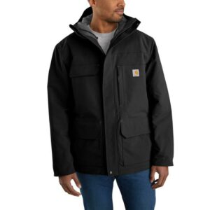 Carhartt Super Dux™ Relaxed Fit Insulated Traditional Coat – 105002 – Black