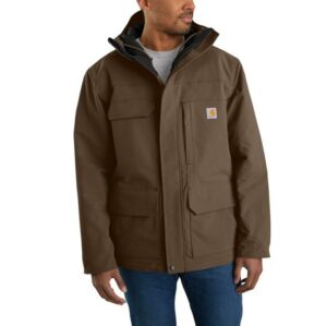 Carhartt Super Dux™ Relaxed Fit Insulated Traditional Coat – 105002 – Coffee
