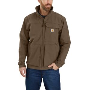Carhartt Super Dux™ Relaxed Fit Lightweight Mock-Neck Jacket – 105342 – Coffee