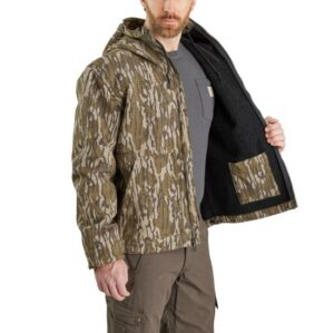 Carhartt Super Dux™ Relaxed Fit Sherpa-Lined Camo Active Jacket – 105477 - Image 2