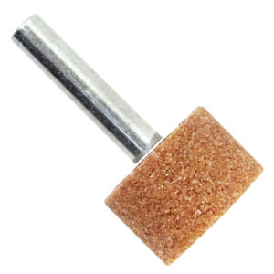 Wolfcraft 1 in. D X 1/2 in. L Vitrified Aluminum Oxide Grinding Point Cylinder 25000 rpm - Image 2