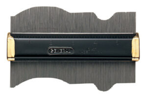 General 6 in. L X 3-1/2 in. W Contour Gauge 837