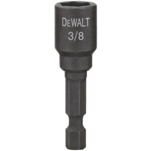 DeWalt Impact Ready 3/8 in. X 1-7/8 in. L Black Oxide Nut Driver