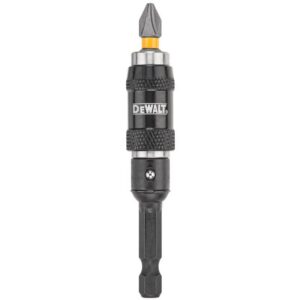 DeWalt Max Fit Phillips #2 Pivot Holder Bit and Holder Set S2 Tool Steel 2 pc