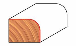 Freud 1-1/2 in. D X 1/2 in. X 2-1/2 in. L Carbide Rounding Over Router Bit - Image 2