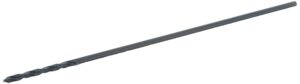 Irwin Aircraft Extension 1/4 in. X 12 in. L High Speed Steel Split Point Drill Bit Straight Shank