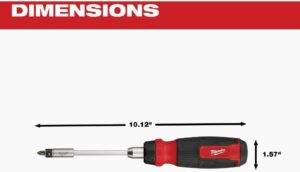 Milwaukee 27-in-1 Hex Shank Ratcheting Multi-Bit Screwdriver 10.12 in. - Image 2