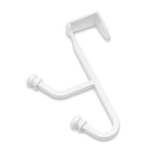 Whitmor 6.13 in. H X 1.0 in. W X 4.63 in. L Vinyl Coated Steel Closet Hook