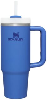 Stanley The Quencher H2.0 FlowState 30 oz Double-wall Vacuum Iris BPA Free Insulated Tumbler