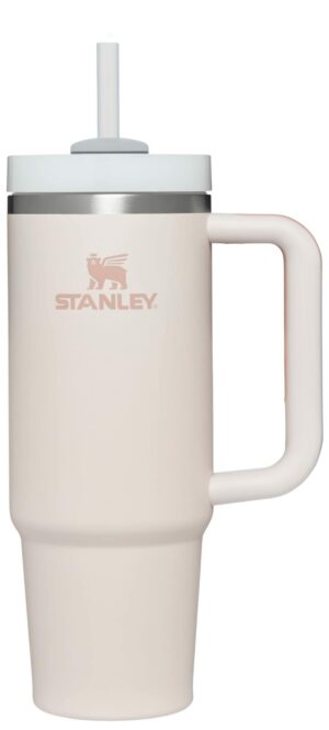 Stanley The Quencher H2.0 FlowState 30 oz Double-wall Vacuum Rose Quartz BPA Free Insulated Tumbler