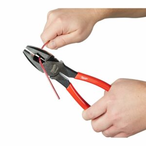MILWAUKEE'S Diagonal Cutters,Serrated,Jaw 15/16" L, 48-22-6508 - Image 5