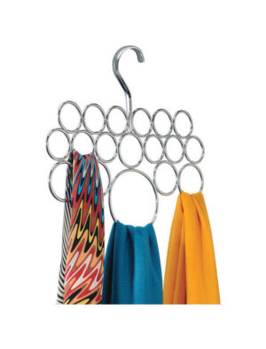 iDesign 11.5 in. H X 9.5 in. W X 5 in. L Steel Scarf Holder 24970