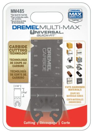 Dremel Multi-Max 1.5 in. L Carbide Oscillating Flush Cut Saw Blade MM485 - Image 2