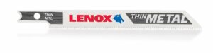 LENOX Tools 1991574 U-Shank Thin Metal Cutting Jig Saw Blade, 3 5/8" x 3/8" 24 TPI, 2 Pack