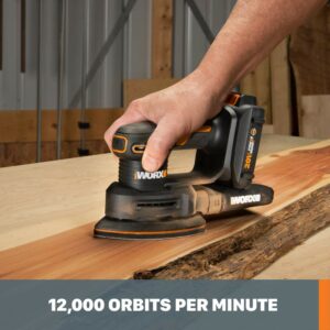 Worx WX822L 20V Power Share Cordless Detail Sander - Image 3
