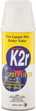 K2R No Scent Spot Treatment Stain Remover 10 oz Spray, Case of 6