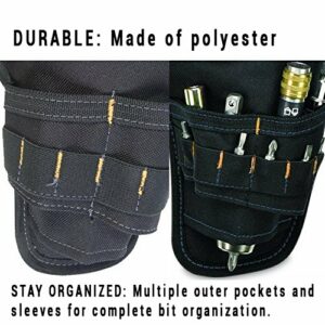 CLC 1 pocket Polyester Fabric Drill Holster 6 in. L X 11 in. H Black - Image 5