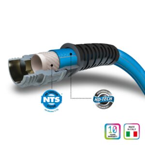 FITT HiFlo Water Hose 50ft, Multipurpose Garden Hose, Easy to Use and Long-lasting Performance - Image 3