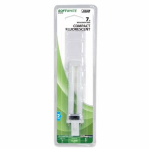 Feit Electric Bppl7 Compact Flourescent Lamp 7w Soft White (Pack of 6)