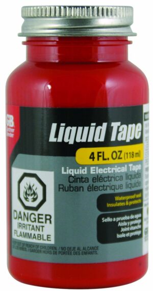Gardner Bender Liquid Tape Red Rubber Liquid Electrical Tape 4 oz