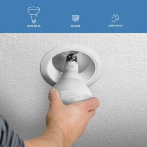 Feit Electric LED BR30 Bulbs, 65W Equivalent, 7.2W LED, 650 Lumens, Dimmable, 5000k Daylight, E26 Base, 22 Year Lifetime, Flood Light Bulbs, 1 Pack, BR30DM/950CA - Image 5