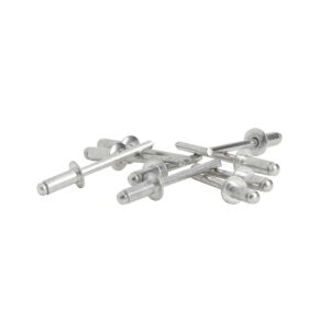 Arrow 3/16 in. D X 1/4 in. Aluminum Medium Rivets Silver 50 pk - Image 2