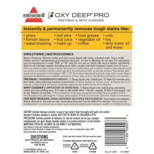 Bissell Oxy Deep Pro No Scent Stain Remover 22 ounce Liquid - Image 2