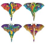X Kites Dragon Kites Polyester Assorted (24-Pack)