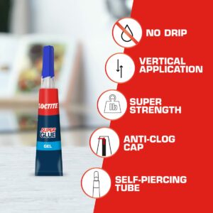 Loctite Super Glue Super Strength Ethyl Cyanoacrylate Glue 2 gm - Image 2