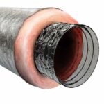 MEA-0625-6 MEA Air Duct, Polyester Core, Metalized Outer Jacket, 6-in. x 25-Ft. - Quantity 1